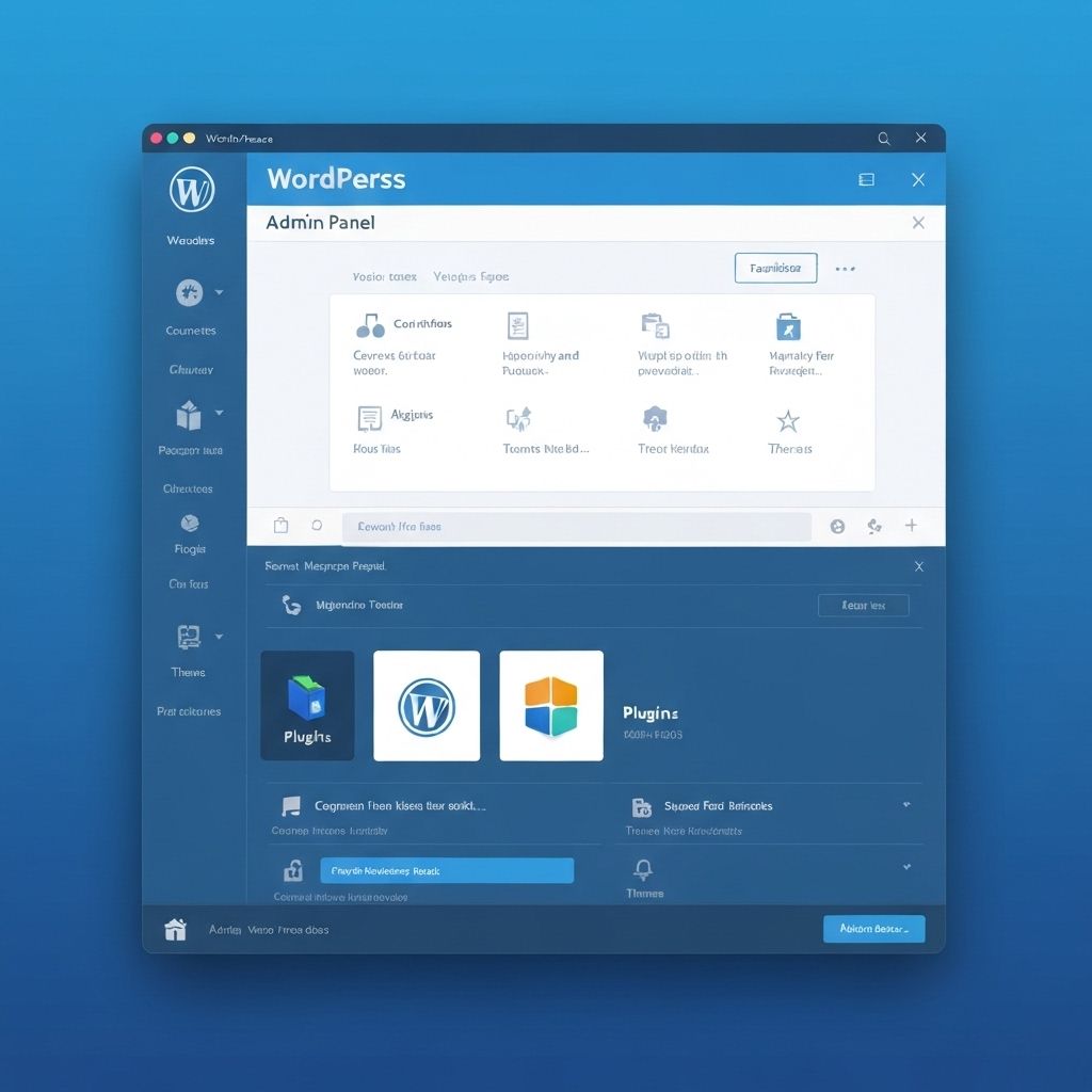 WordPress website ontwikkeling dashboard